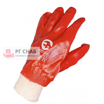 Перчатки МБС красные манжета резинка оптом