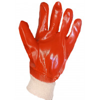 Перчатки МБС красные манжета резинка