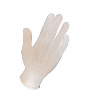 Перчатки нейлоновые Белые без покрытия
